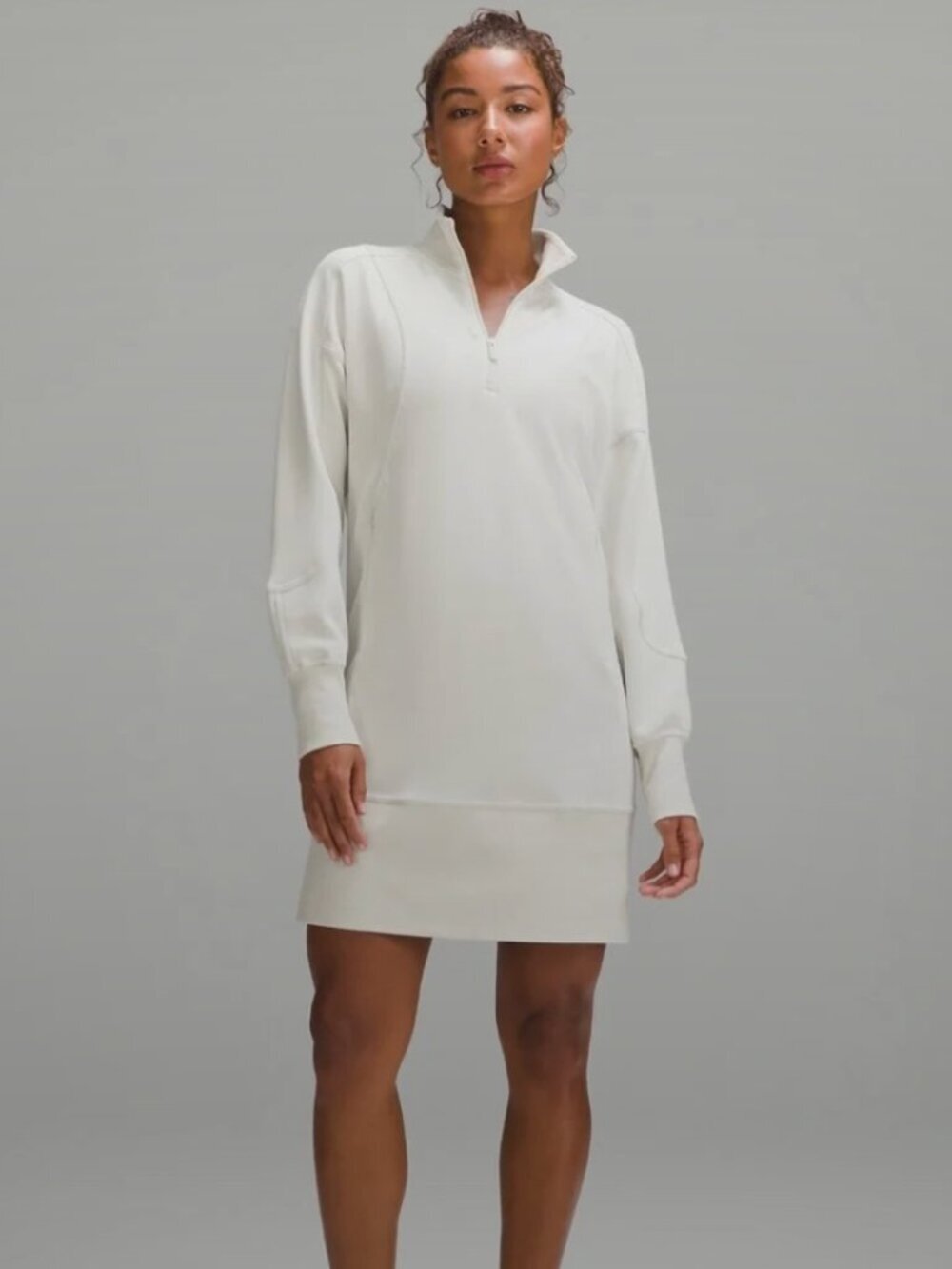 Lululemon Softstreme long sleeve half zip dress Size 0
